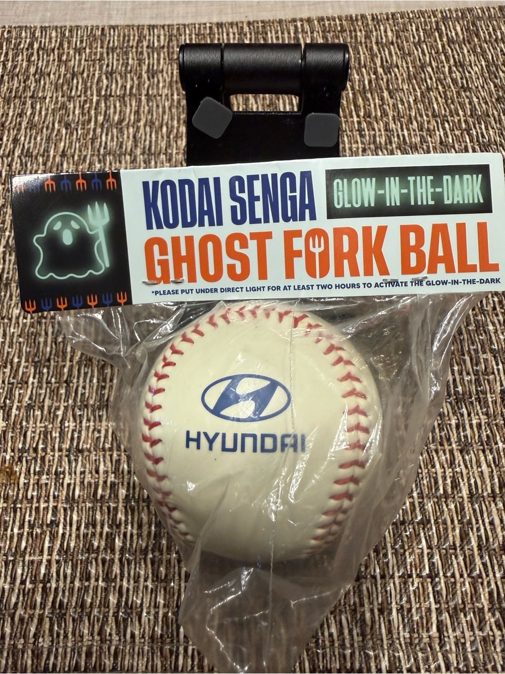 Kodai Senga Glow-in-the-Dark Ghost Fork Ball (White)